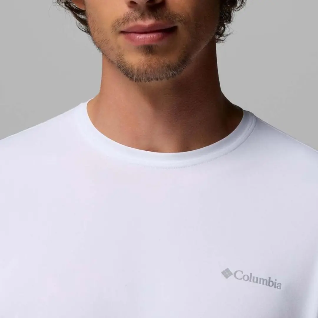 Columbia Zero Rules Light Heren Outdoorshirt - Wit - afbeelding 4 van 6