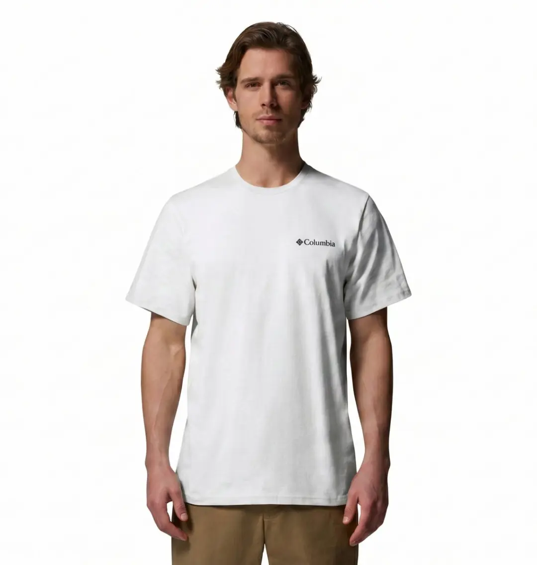 Columbia CSC Outdoor Back Graphic Tee Heren - Wit - afbeelding 4 van 6