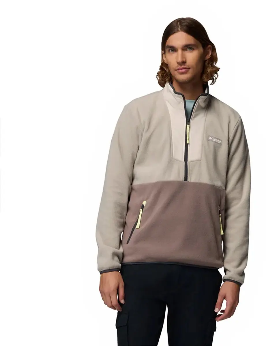 Columbia Sequoia Grove™ Fleece Met Halve Rits Grijs S Man