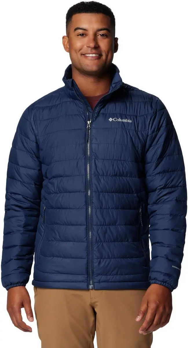 Columbia Powder Lite II Heren Jack - Collegiate Navy