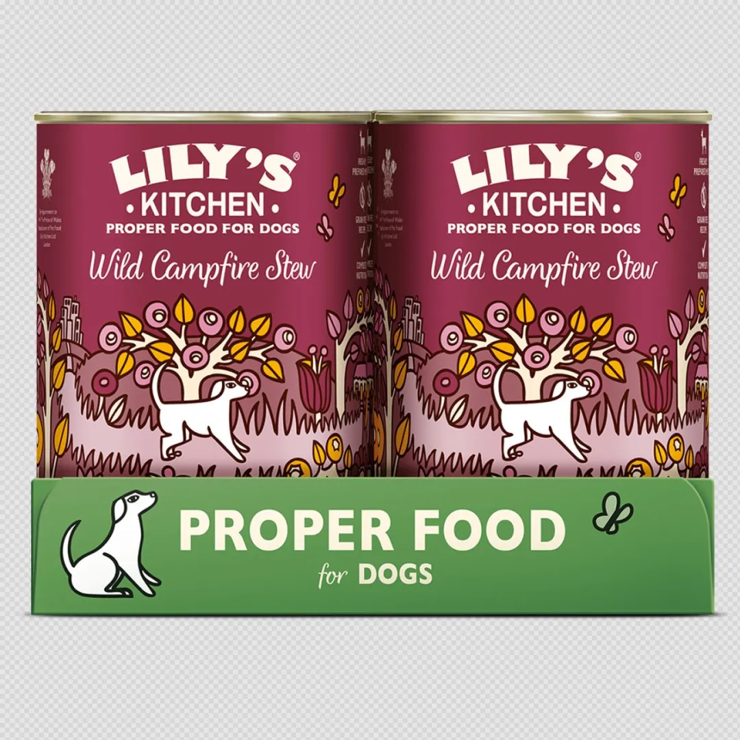 Lily's Kitchen Wild Campfire Stew Hondenvoer Natvoer - 6x400g