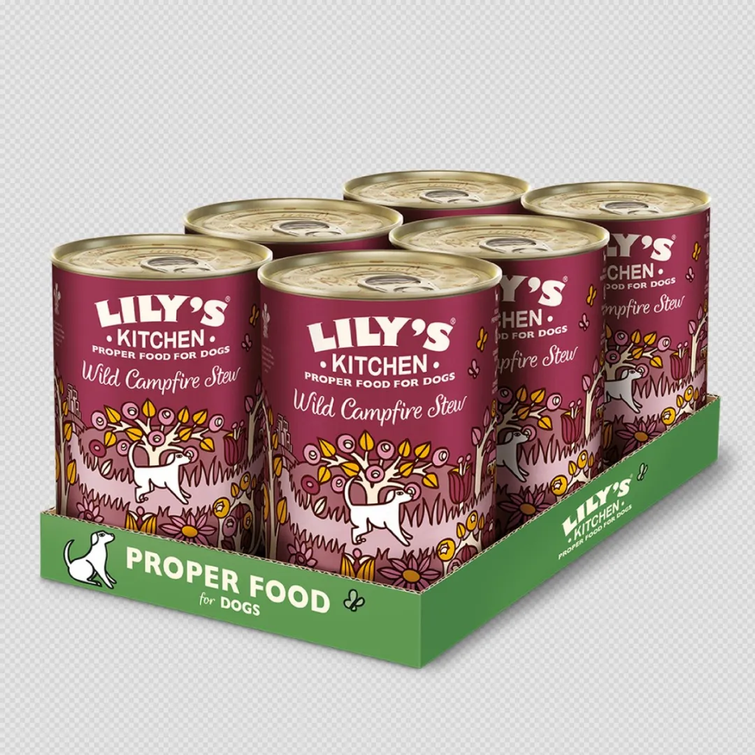 Lily's Kitchen Wild Campfire Stew Hondenvoer Natvoer - 6x400g