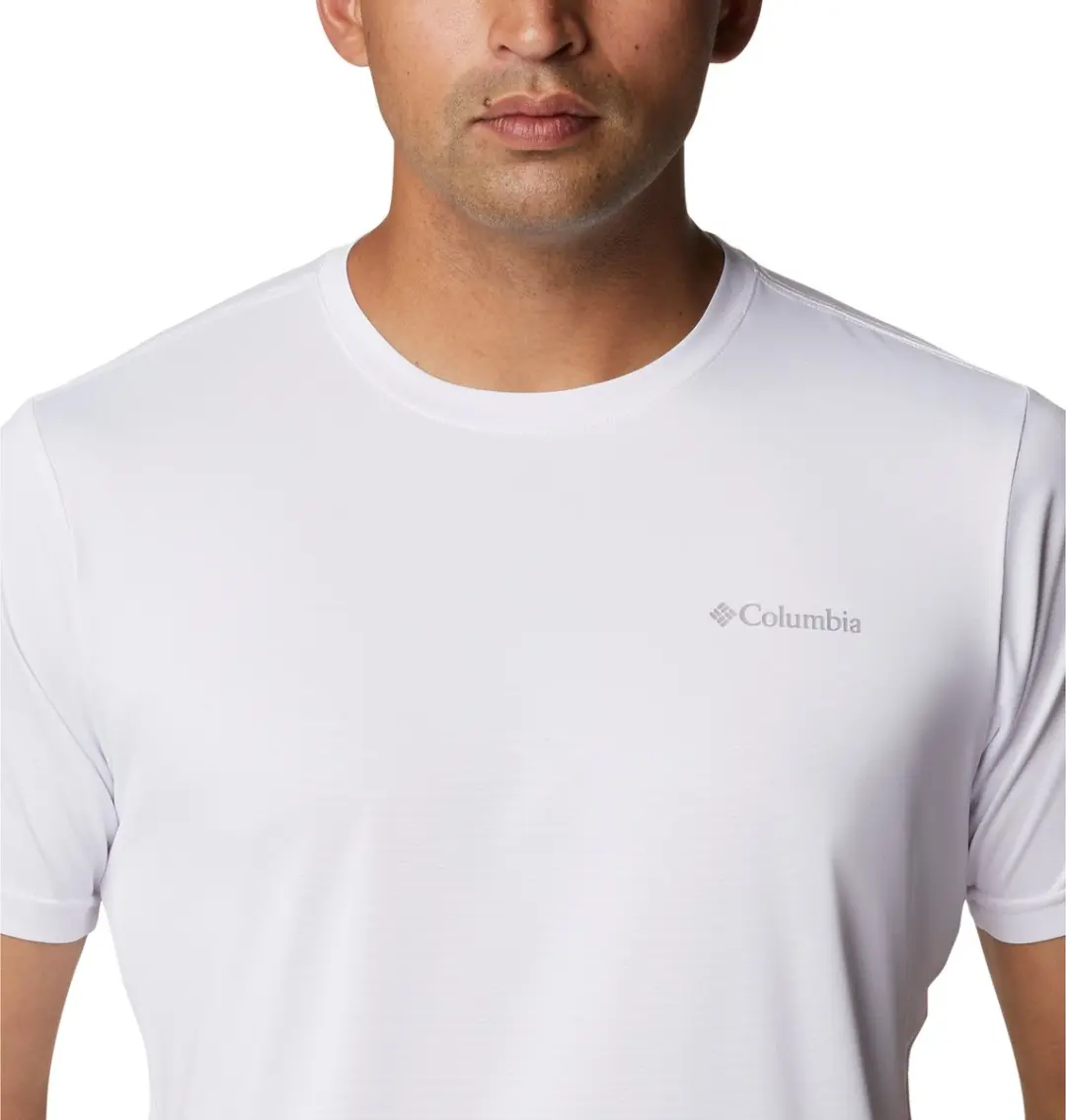 Columbia Hike Crew Heren Shirt - Wit - afbeelding 4 van 6