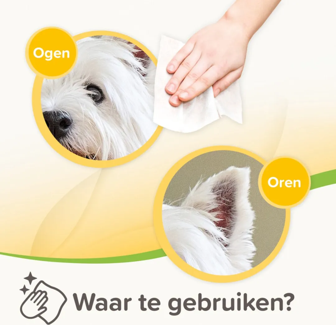 Beaphar Dierendoekjes Ogen & Oren 30 Stuks