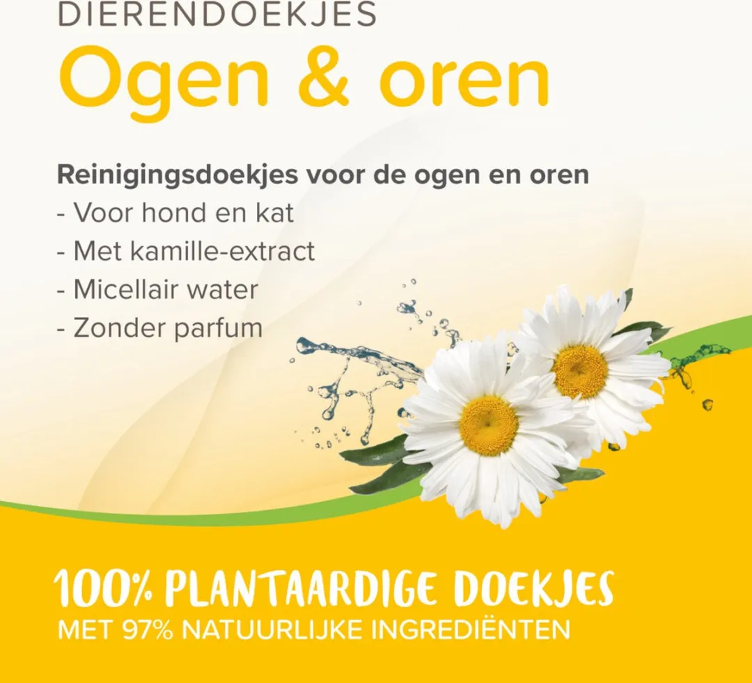 Beaphar Dierendoekjes Ogen & Oren 30 Stuks