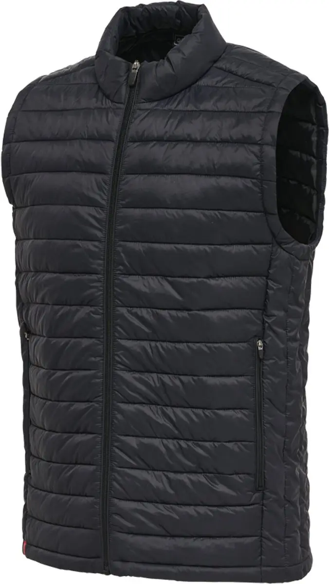 hmlRED QUILTED WAISTCOAT