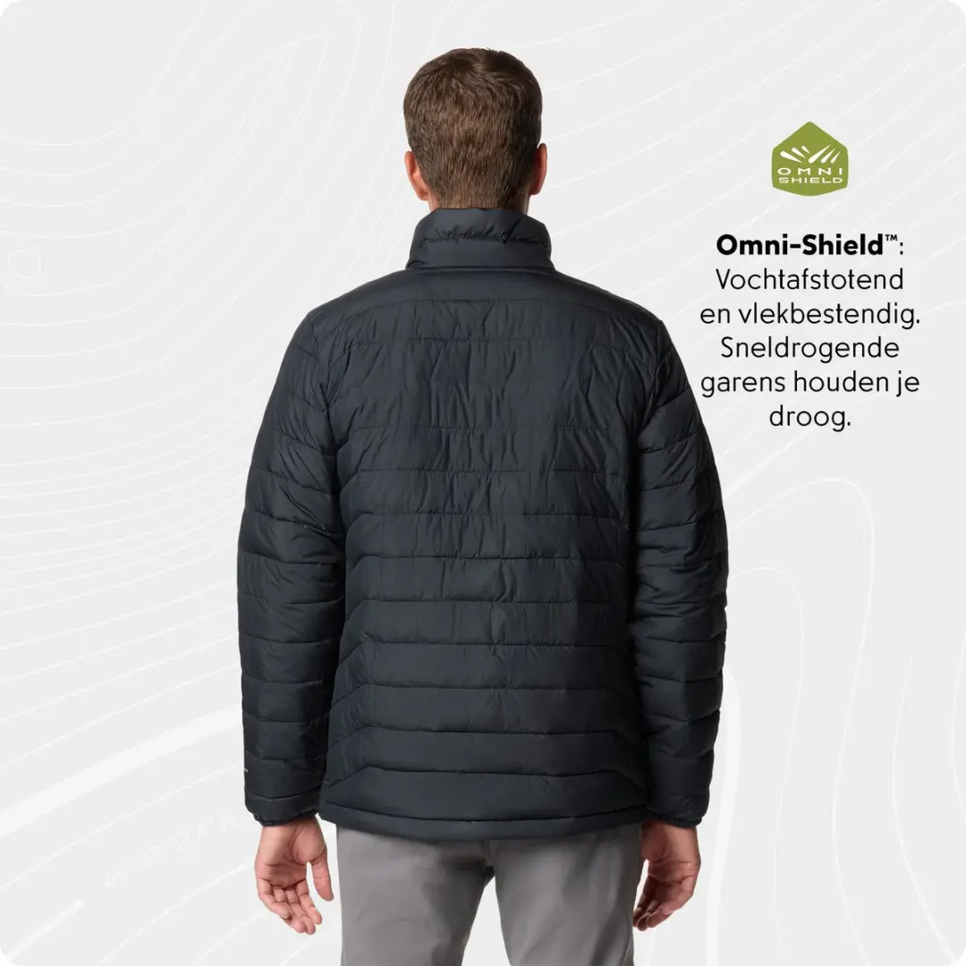 Columbia Powder Lite II Heren Outdoorjas - Zwart - XL