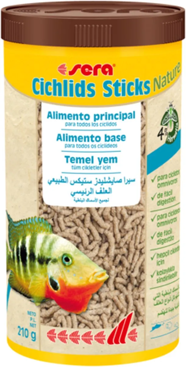 Sera Cichlid Sticks - 0.31 l - afbeelding 6 van 6
