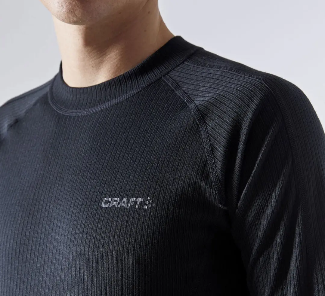 Craft Core Dry Baselayer Thermoset Heren - Zwart - Maat S - afbeelding 5 van 6