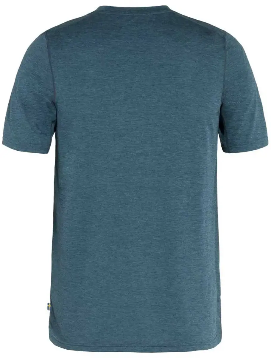 Fjällräven Abisko Day Hike S/S Heren Outdoorshirt - Blauw - afbeelding 3 van 4