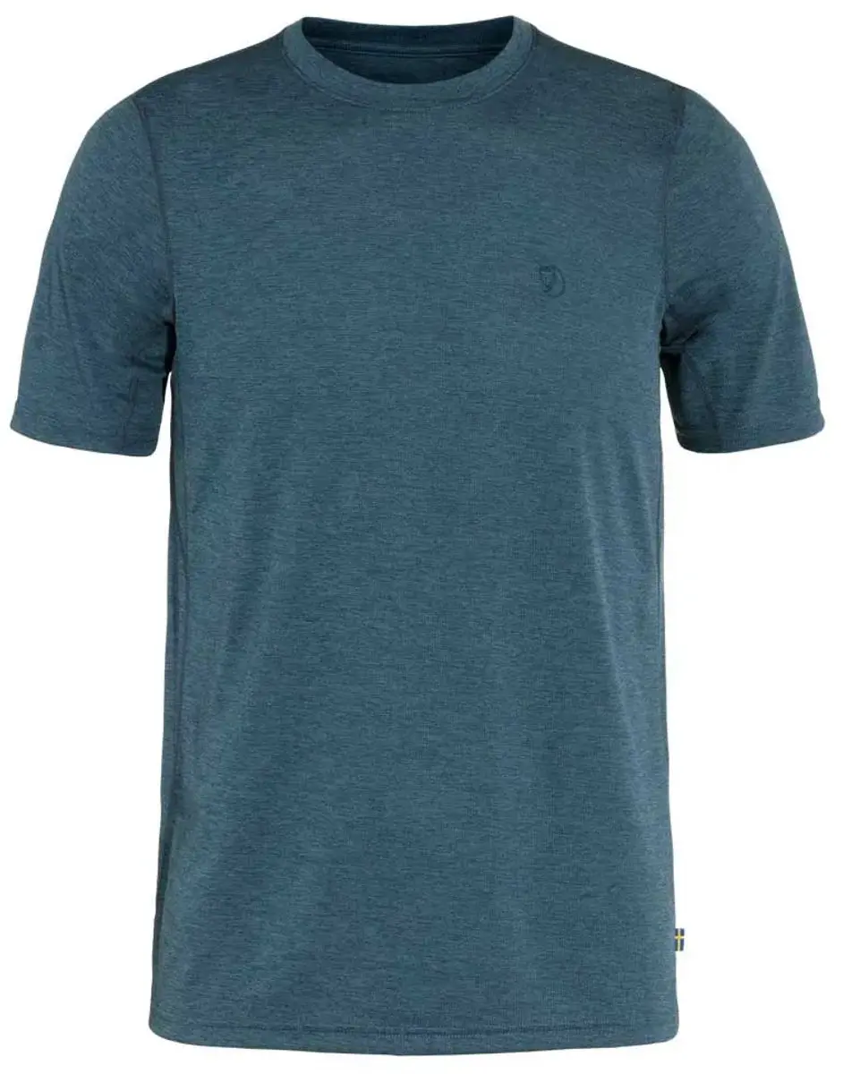 Fjällräven Abisko Day Hike S/S Heren Outdoorshirt - Blauw - afbeelding 4 van 4