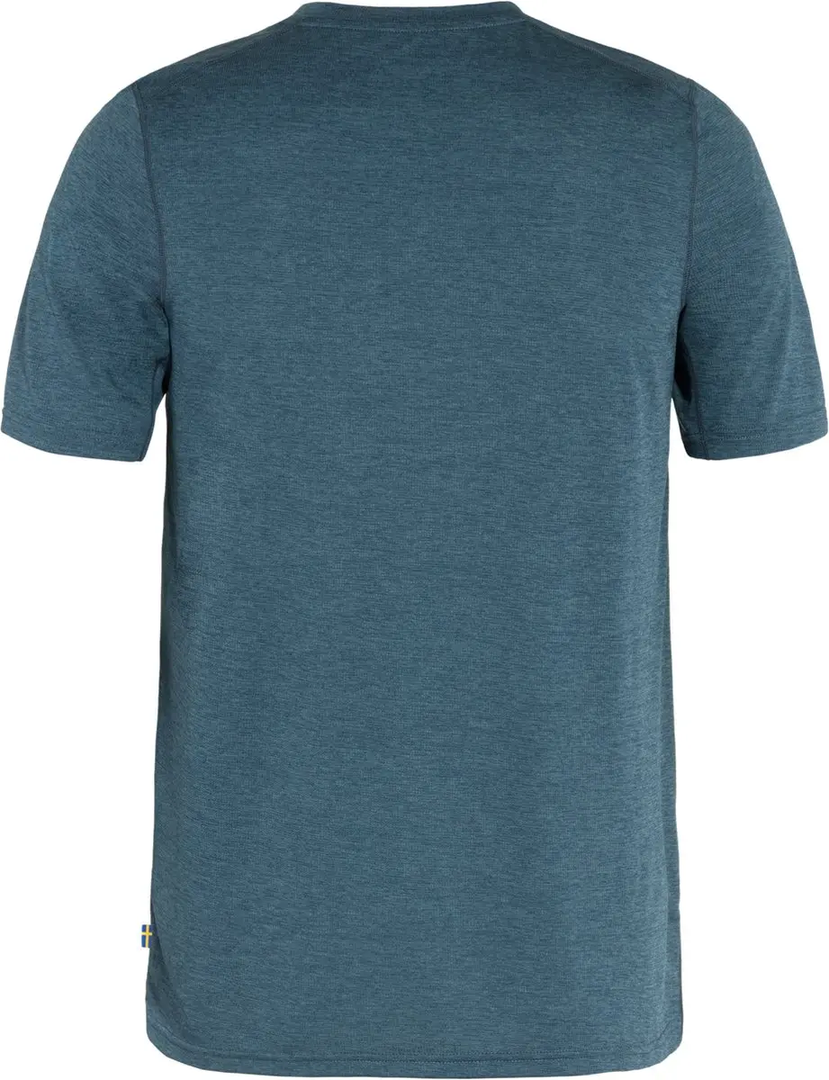 Fjällräven Abisko Day Hike S/S Heren Outdoorshirt - Blauw - afbeelding 2 van 4