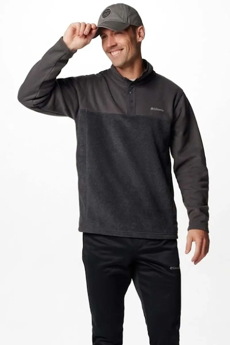 Columbia Steens Mountain Half Snap II Fleece - Zwart - afbeelding 4 van 6
