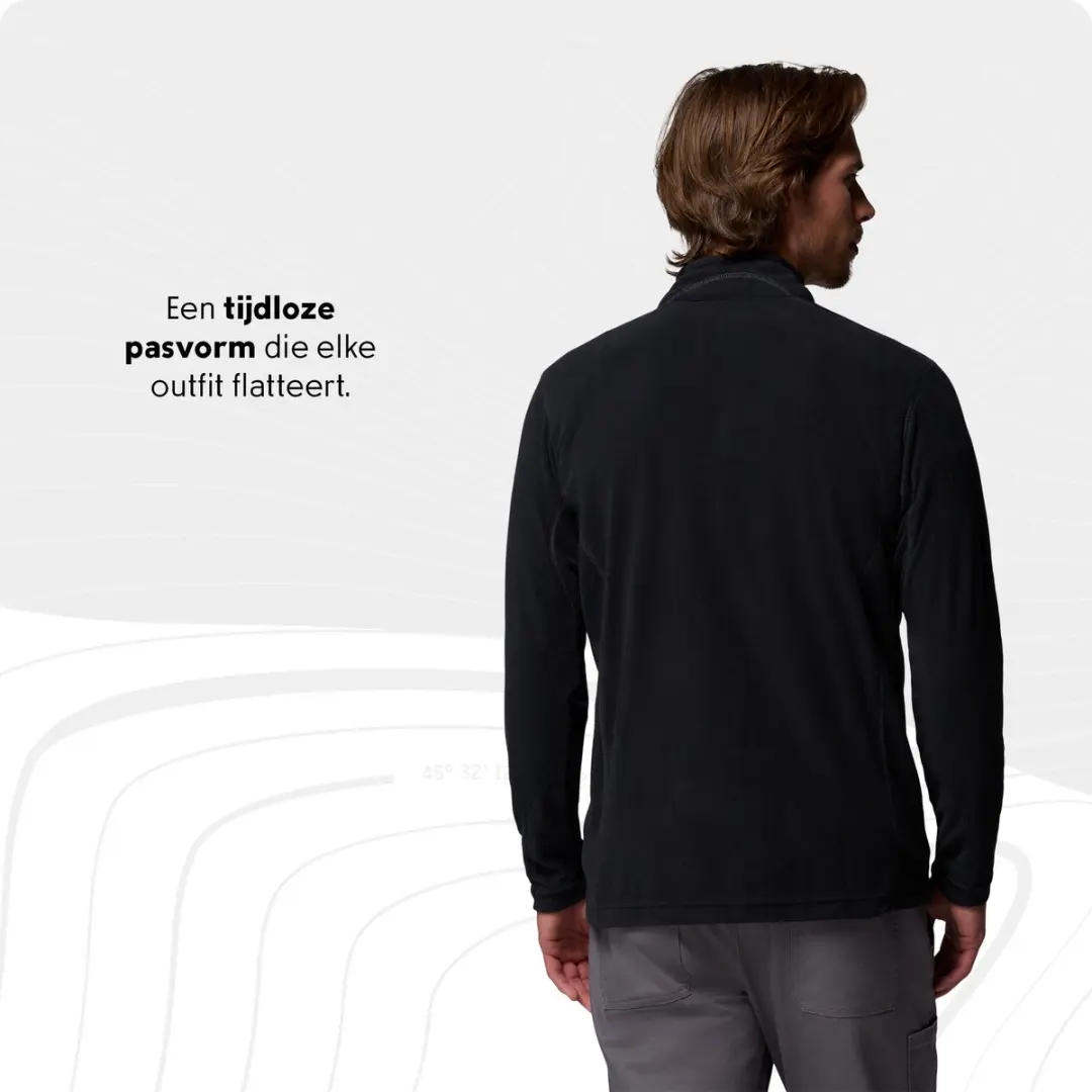 Columbia Klamath Range II Half Zip Fleecetrui - XL - Zwart - afbeelding 6 van 6