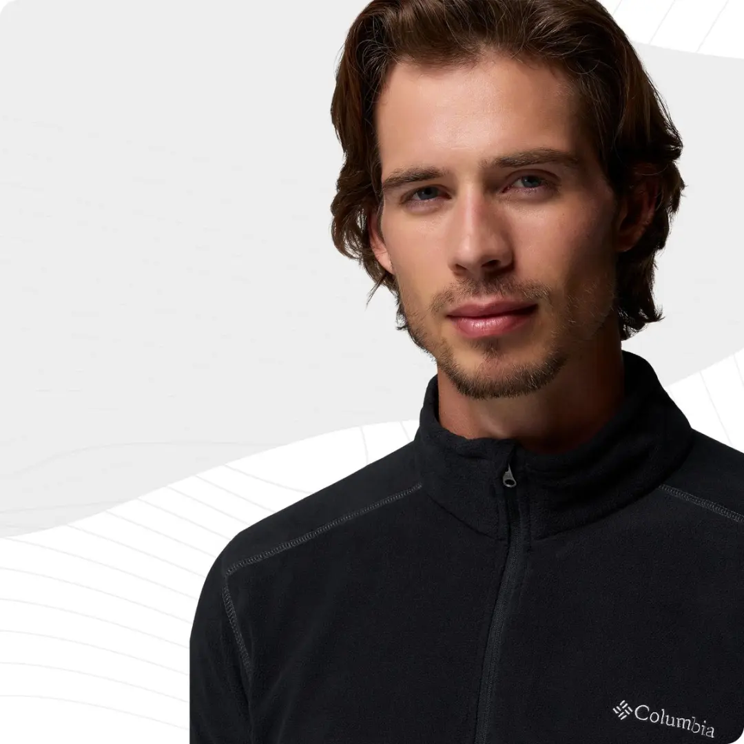 Columbia Klamath Range II Half Zip Fleecetrui - XL - Zwart - afbeelding 5 van 6