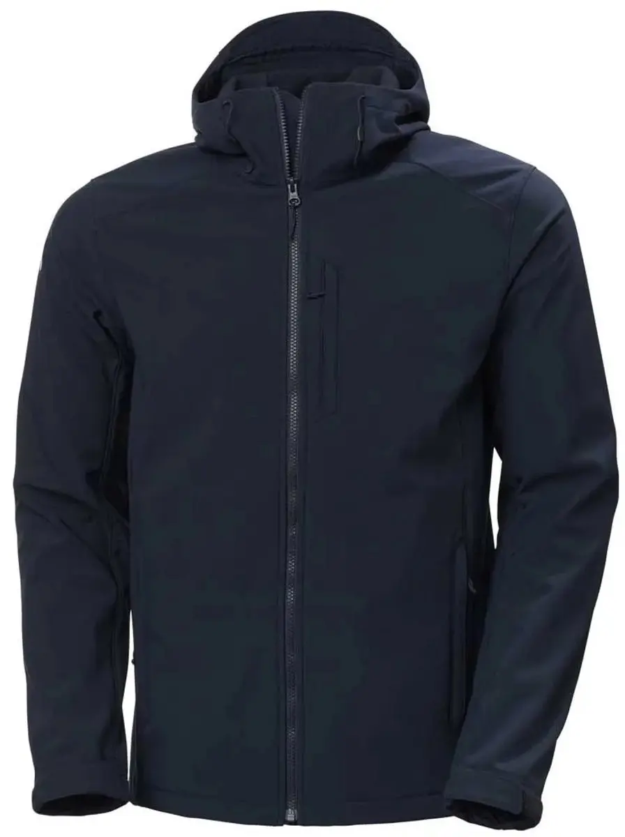 Helly Hansen Paramount Hooded Softshell Jack - Heren - Blauw - Maat XL