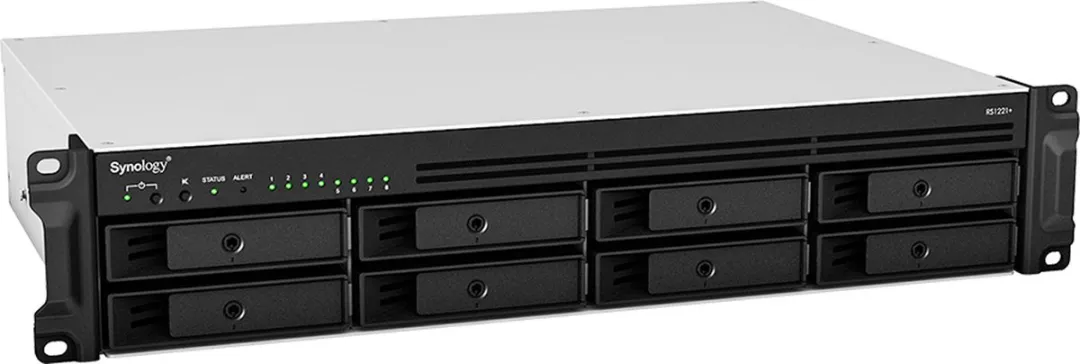 Synology RS1221+ NAS - 8Bays - 4Kernen - Zwart