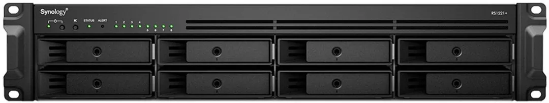 Synology RS1221+ NAS - 8Bays - 4Kernen - Zwart