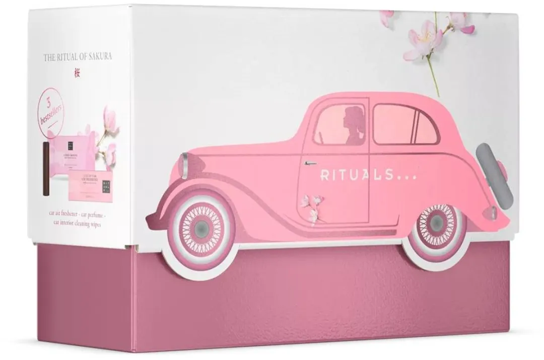 Rituals Sakura Geschenkset Autoparfum - 4 Stuks