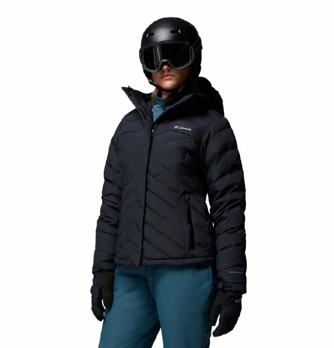 Columbia Lay D Down Donzen Jas Dames - Zwart - L