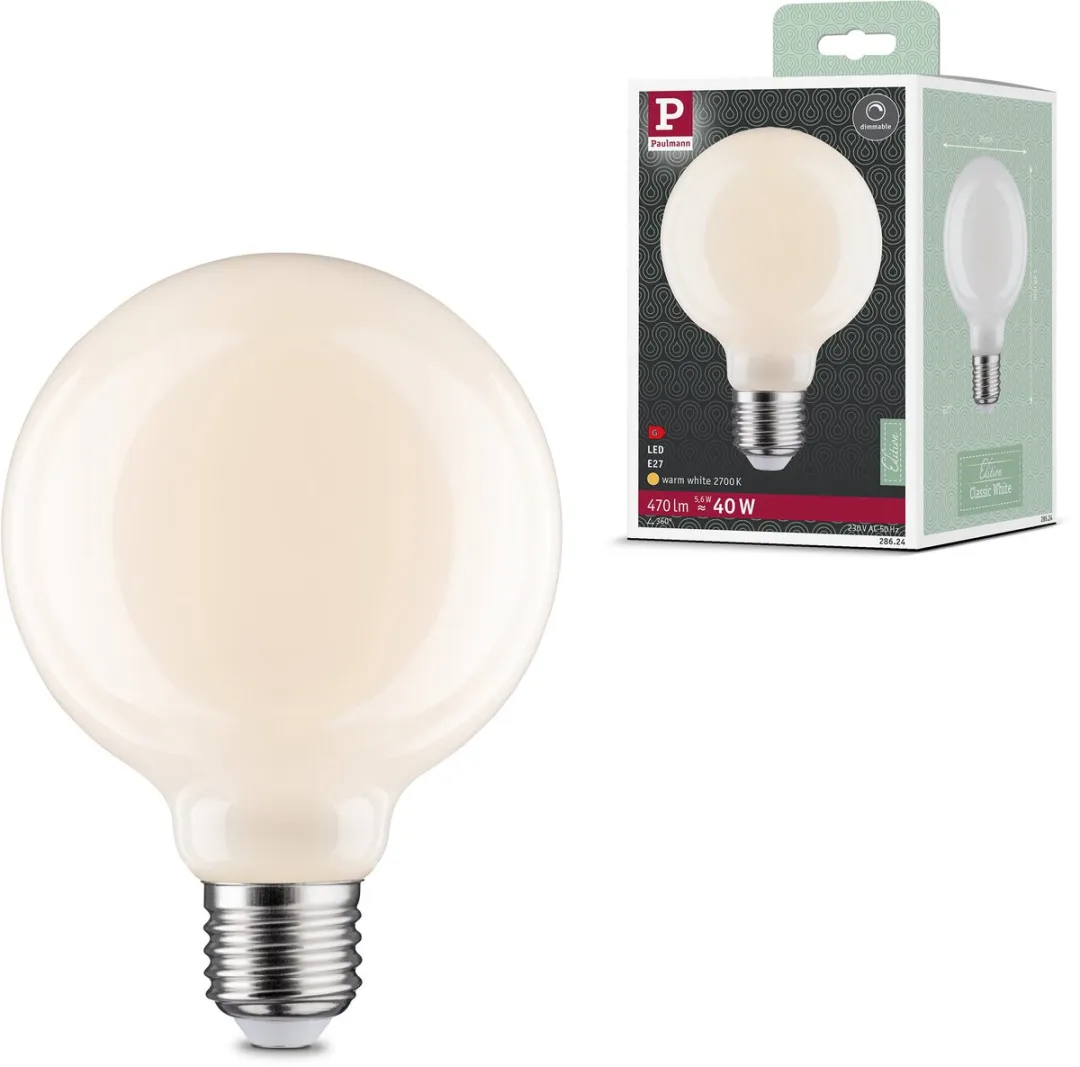 Paulmann Filament LED Globe G95 E27 470lm 5,6W 2700K