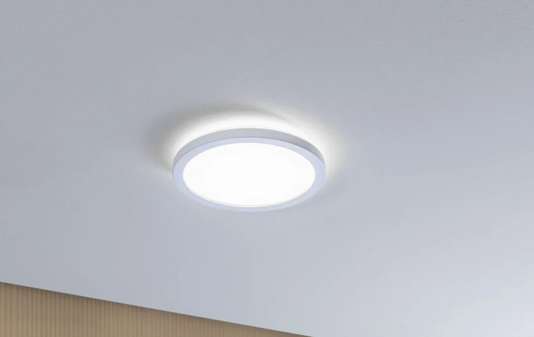 Paulmann Atria Shine LED-paneel 11,2W 850lm 4000K - Ø19cm - IP44 Wit - afbeelding 6 van 6