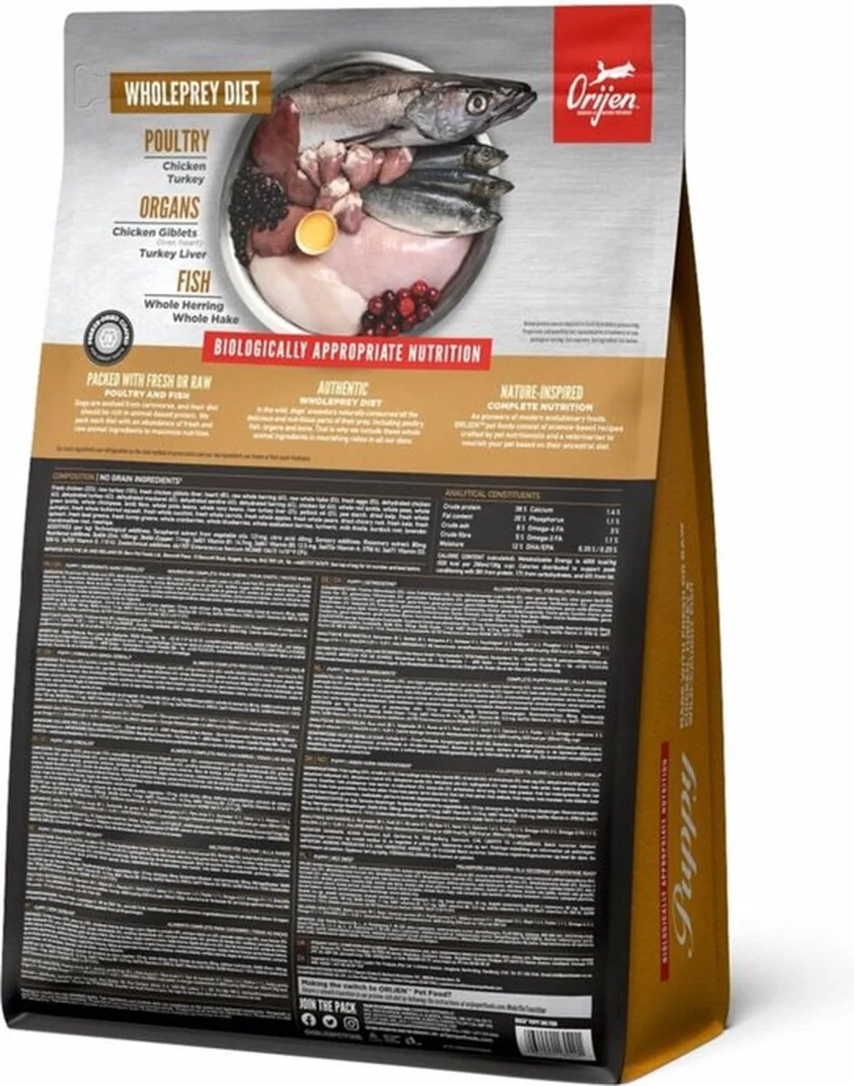 Orijen Whole Prey Puppy Kip & Kalkoen - 340g