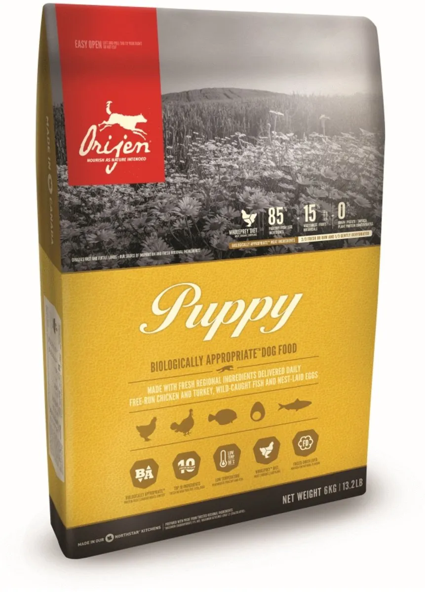 Orijen Whole Prey Puppy Kip & Kalkoen