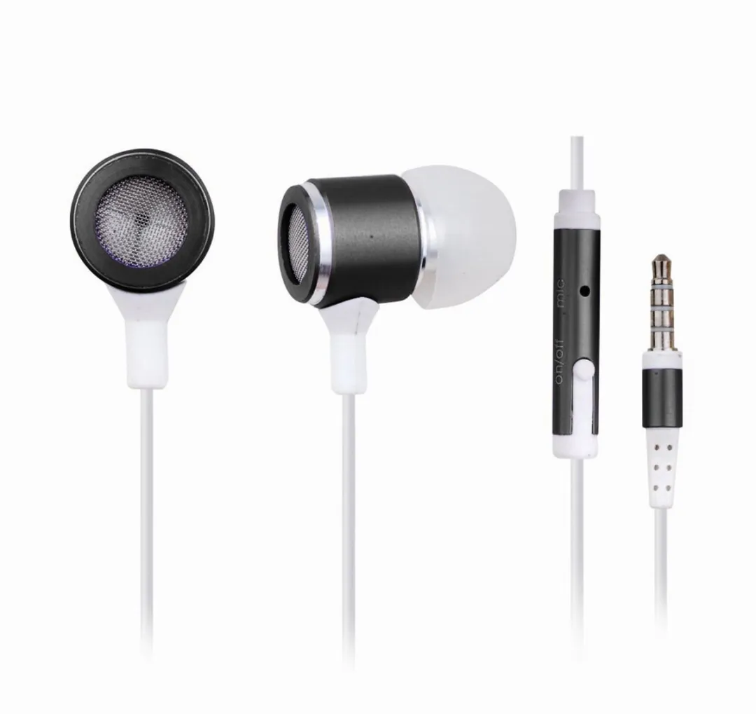 Gembird MHS-EP-001 In-ears met microfoon - Zwart