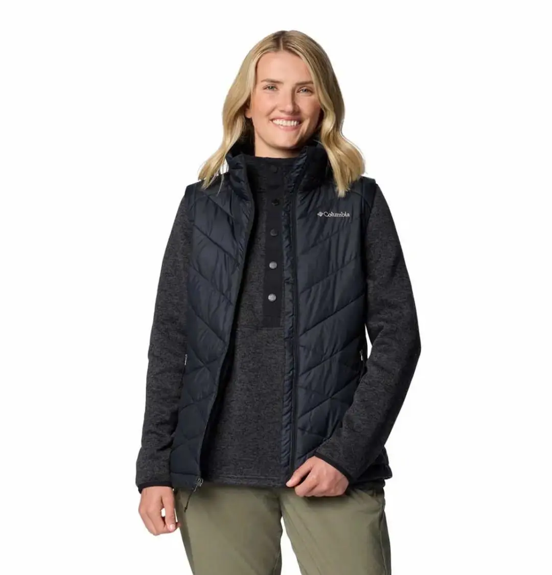 Columbia Heavenly II Dames Bodywarmer - S - Zwart - afbeelding 3 van 6