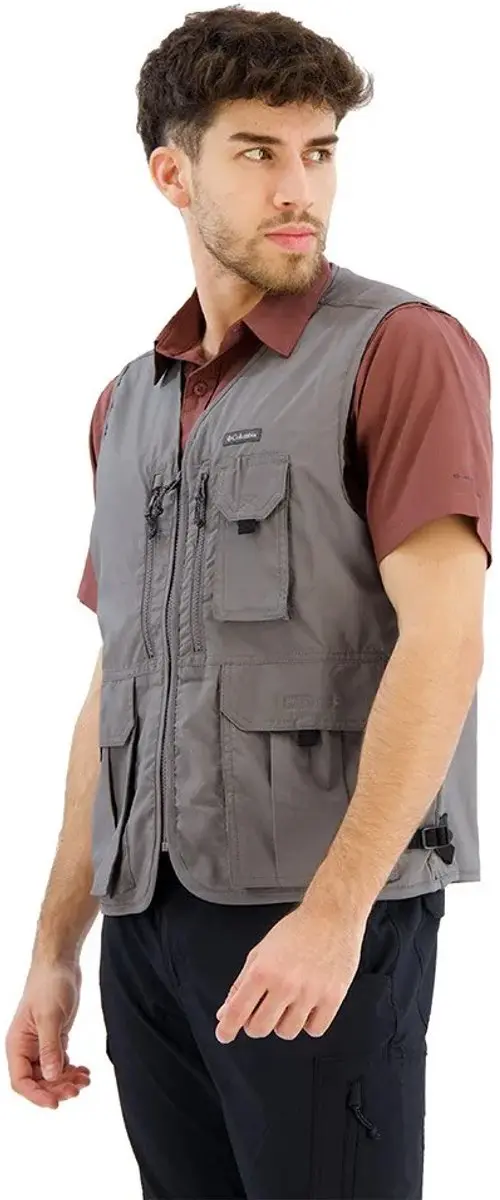 Columbia Silver Ridge Utility Vest - Grijs - afbeelding 3 van 4