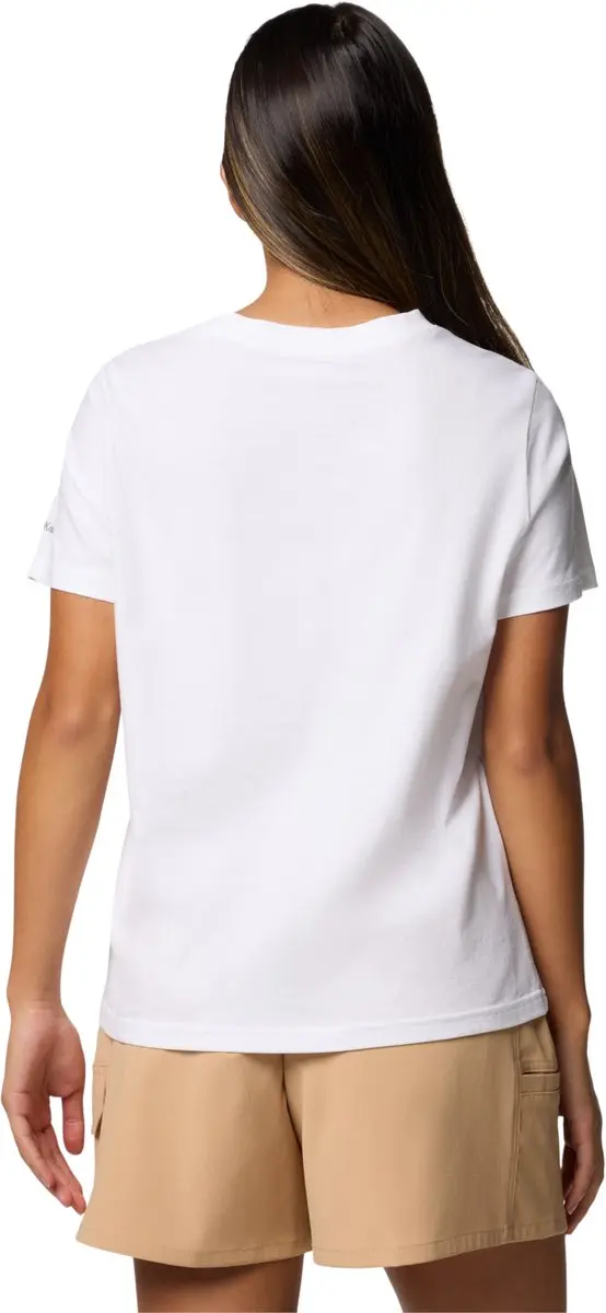 Columbia Rolling Bend Graphic T-shirt Dames - Wit - S - afbeelding 3 van 4