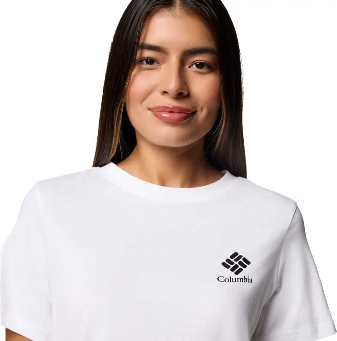 Columbia Rolling Bend Graphic T-shirt Dames - Wit - S - afbeelding 4 van 4