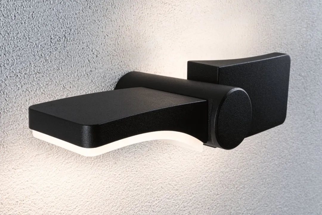 Paulmann Pekana LED Wandarmatuur Buiten 2x6W 3000K - Antraciet