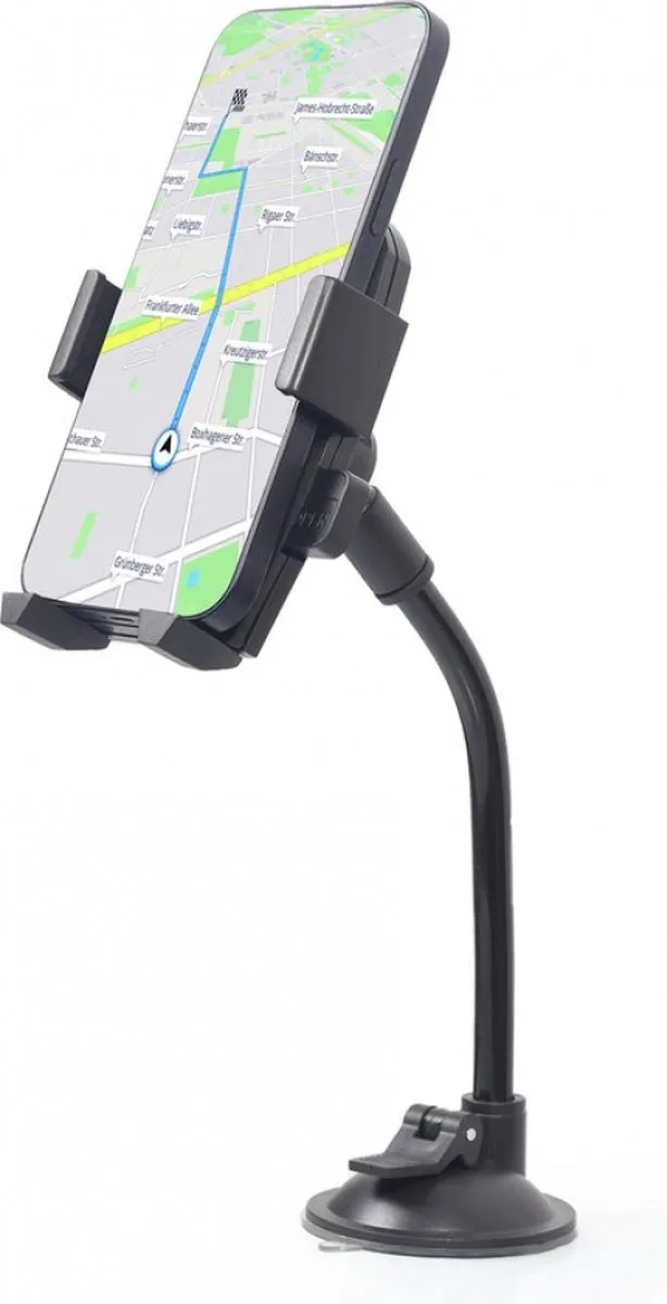 Gembird Autohouder TA-CHW-04 Smartphonehouder - 6 Inch - Zwart