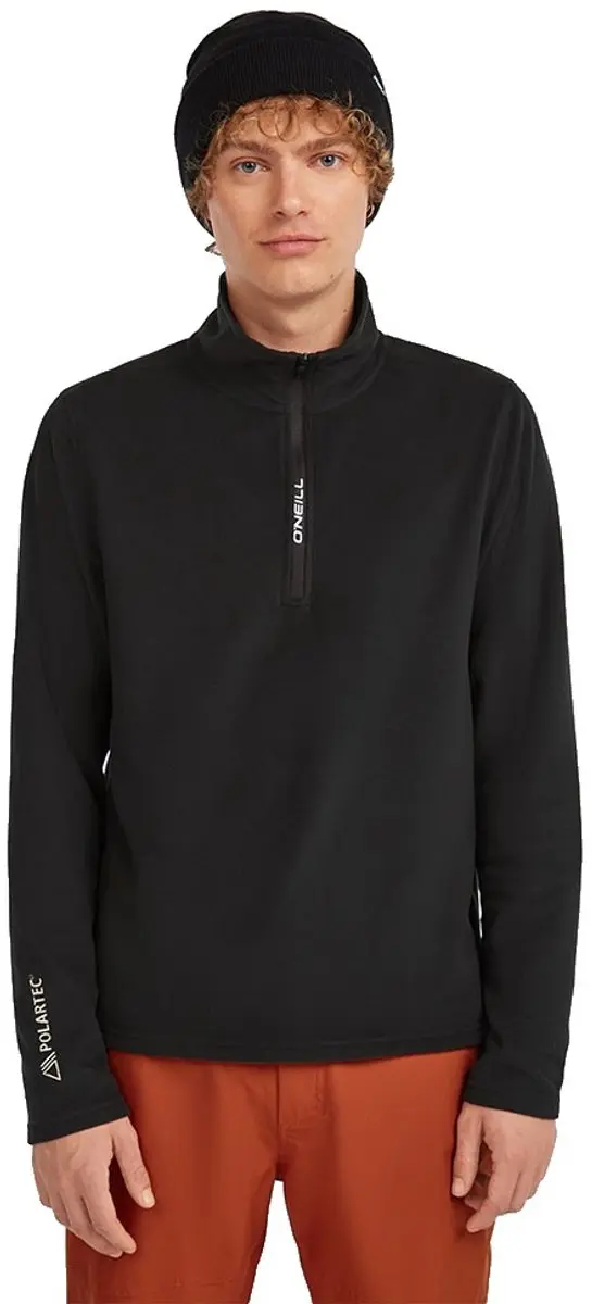 O´neill Fwc Cruz Jack´s Polartec Fleece Met Halve Rits Zwart S Man