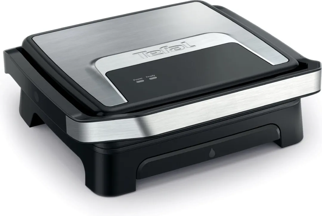 Tefal Inicio Classic GC271D10 Paninimaker & Grill - 2180W - Zwart/RVS - afbeelding 6 van 6