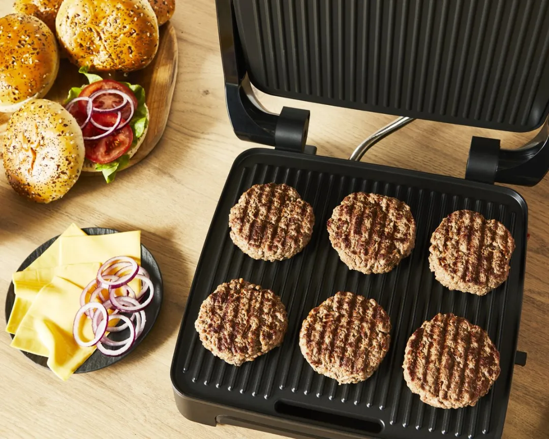Tefal Inicio Classic GC271D10 Paninimaker & Grill - 2180W - Zwart/RVS