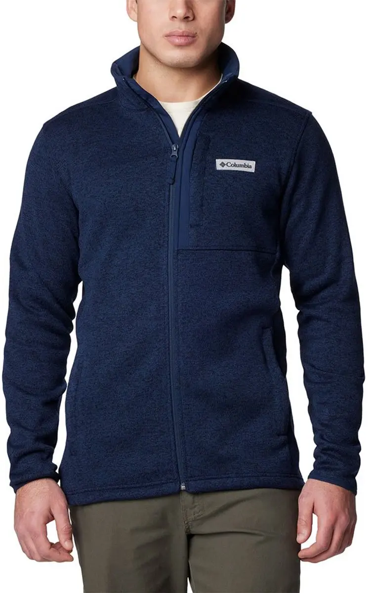 Columbia Sweater Weather™ Fleece Met Volledige Rits Blauw S Man