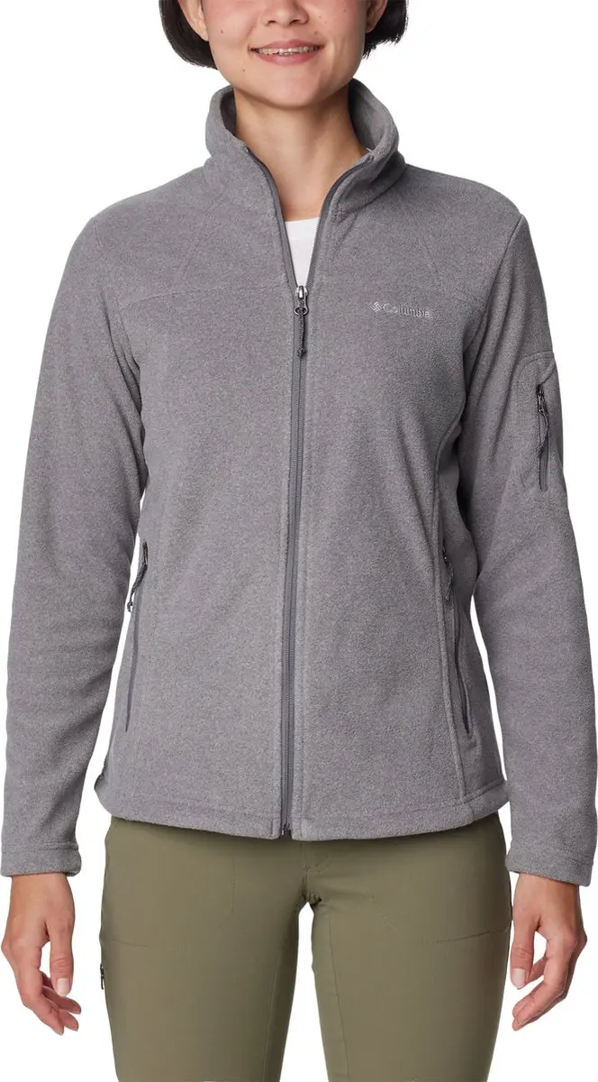 Columbia Fast Trek II Fleecevest Dames - Grijs - XS