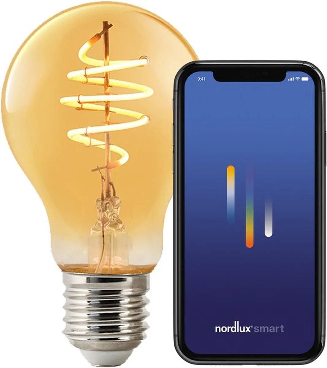 Nordlux A60 Smart Filament E27 Goud 2200K