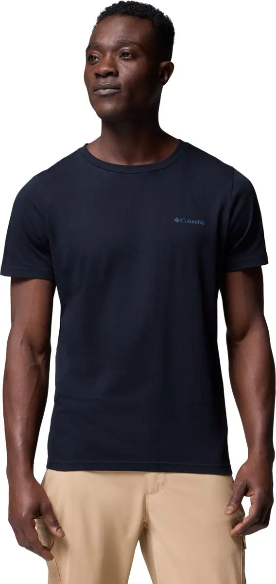 Columbia Rapid Ridge Back Graphic Tee II, Mannen, Zwart, T-shirt, maat: L