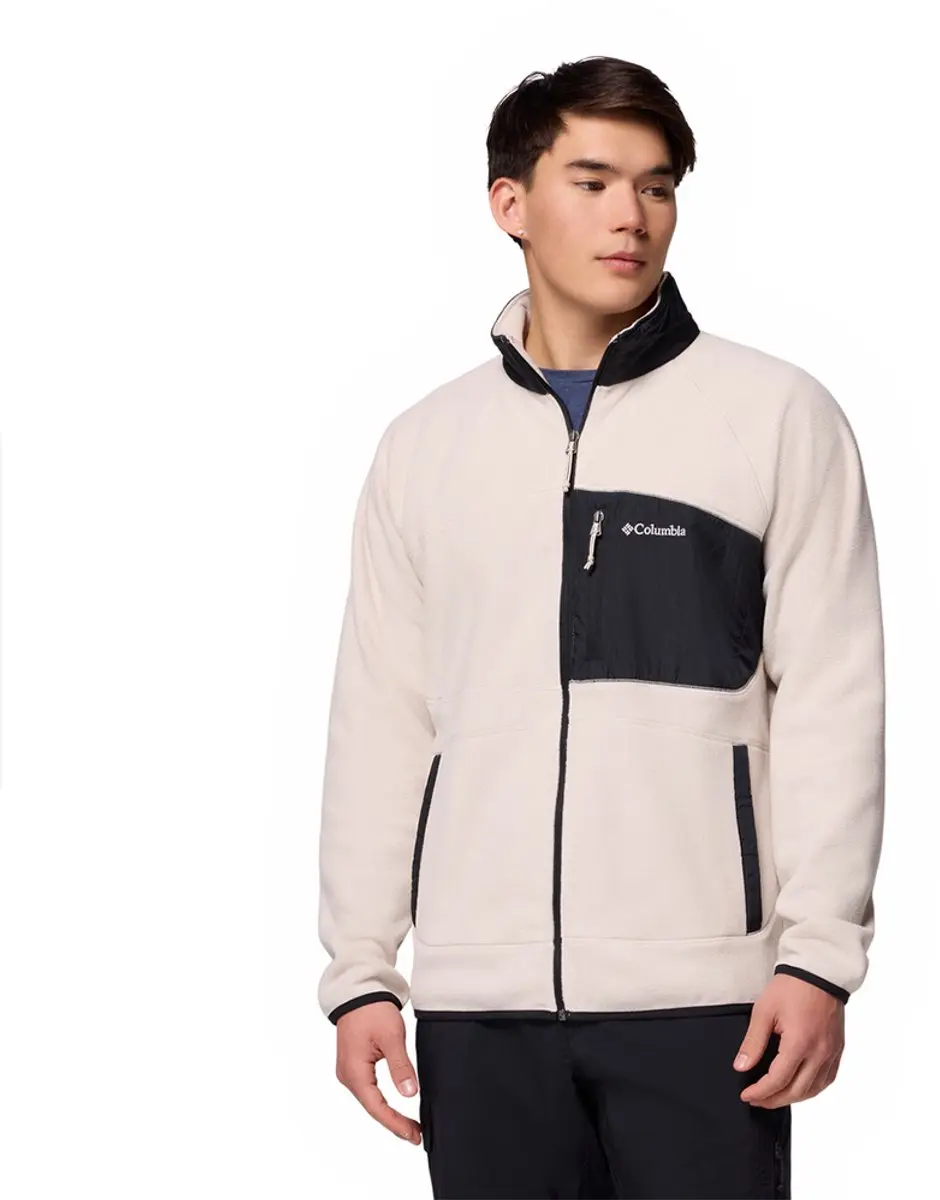 Columbia Fast Trek™ Overlay Fleece Met Volledige Rits Beige 2XL Man