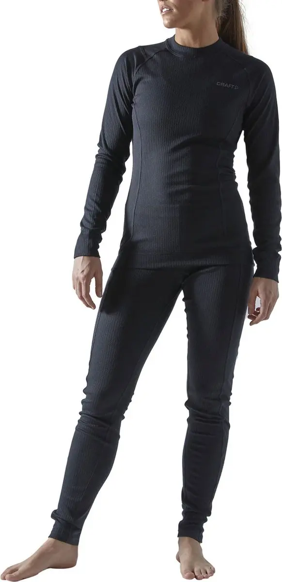 Craft Core Dry Baselayer Thermoset Dames - Zwart - M - afbeelding 4 van 6