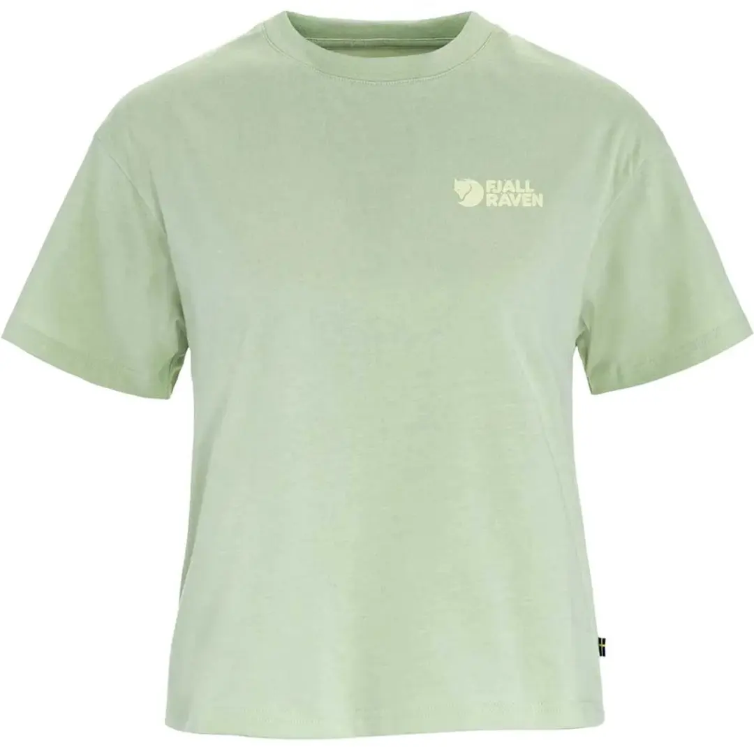 Fjällräven Forest Walk T-shirt Met Korte Mouwen Groen S Vrouw