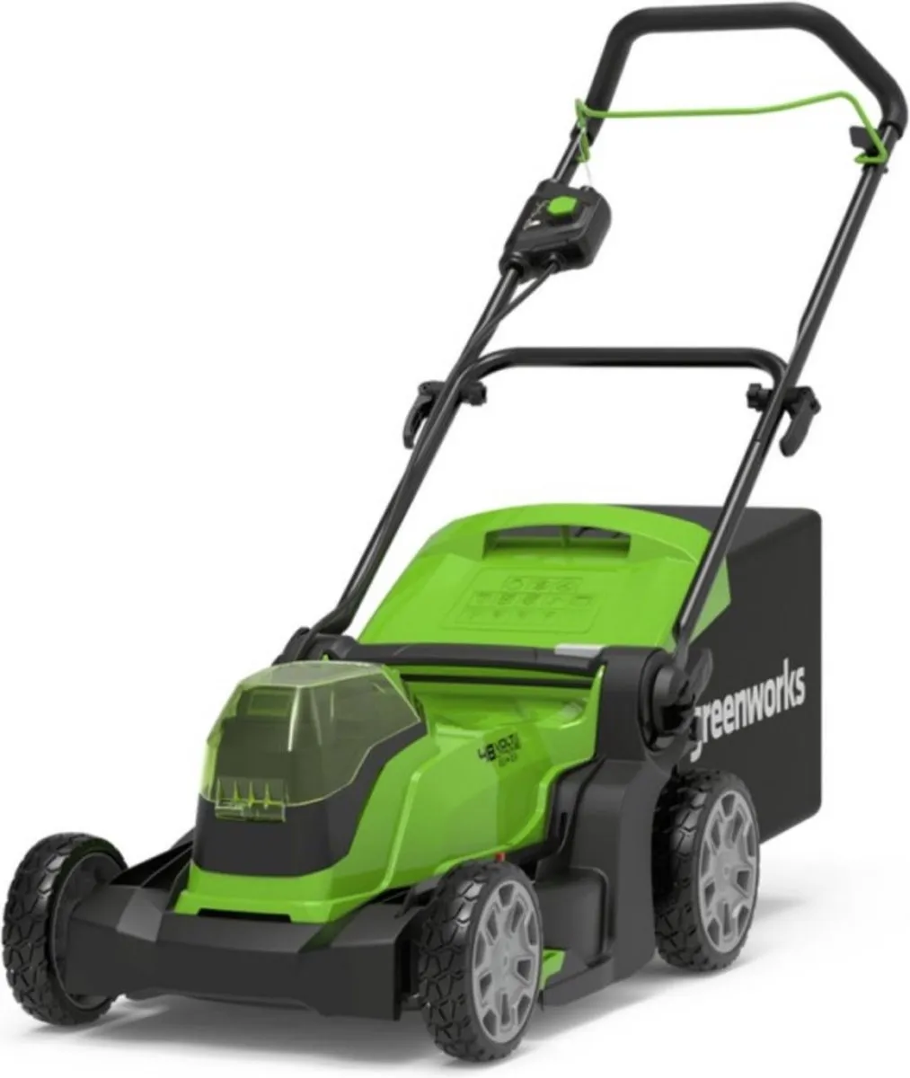 Greenworks 48 VOLT (2X24 VOLT) ACCU MAAIER, type G24X2LM41