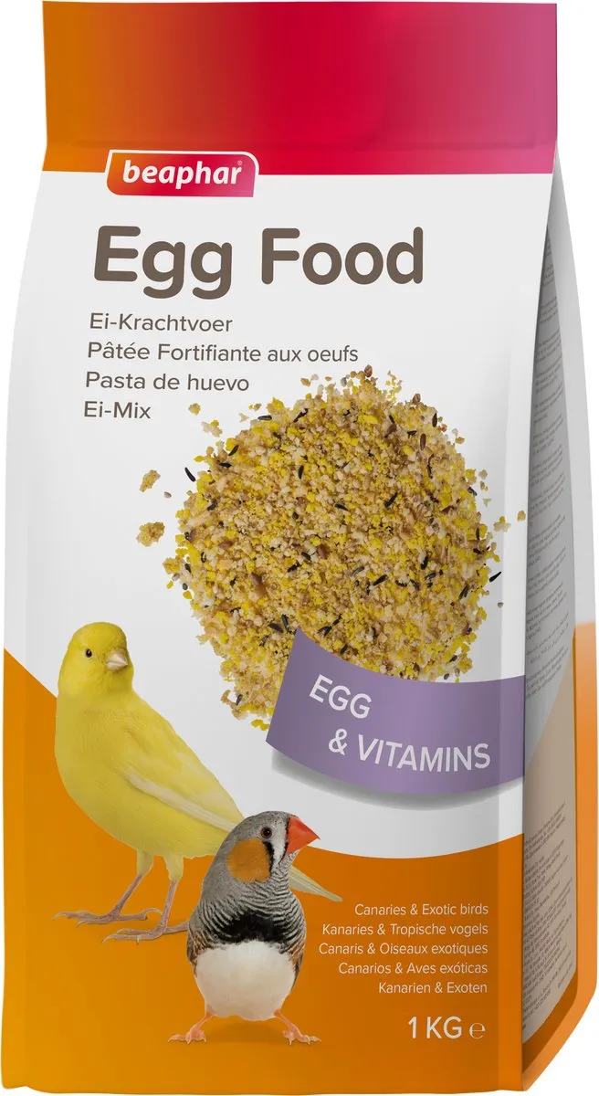 Beaphar Eikrachtvoer Kanaries & Tropische Vogels 1kg