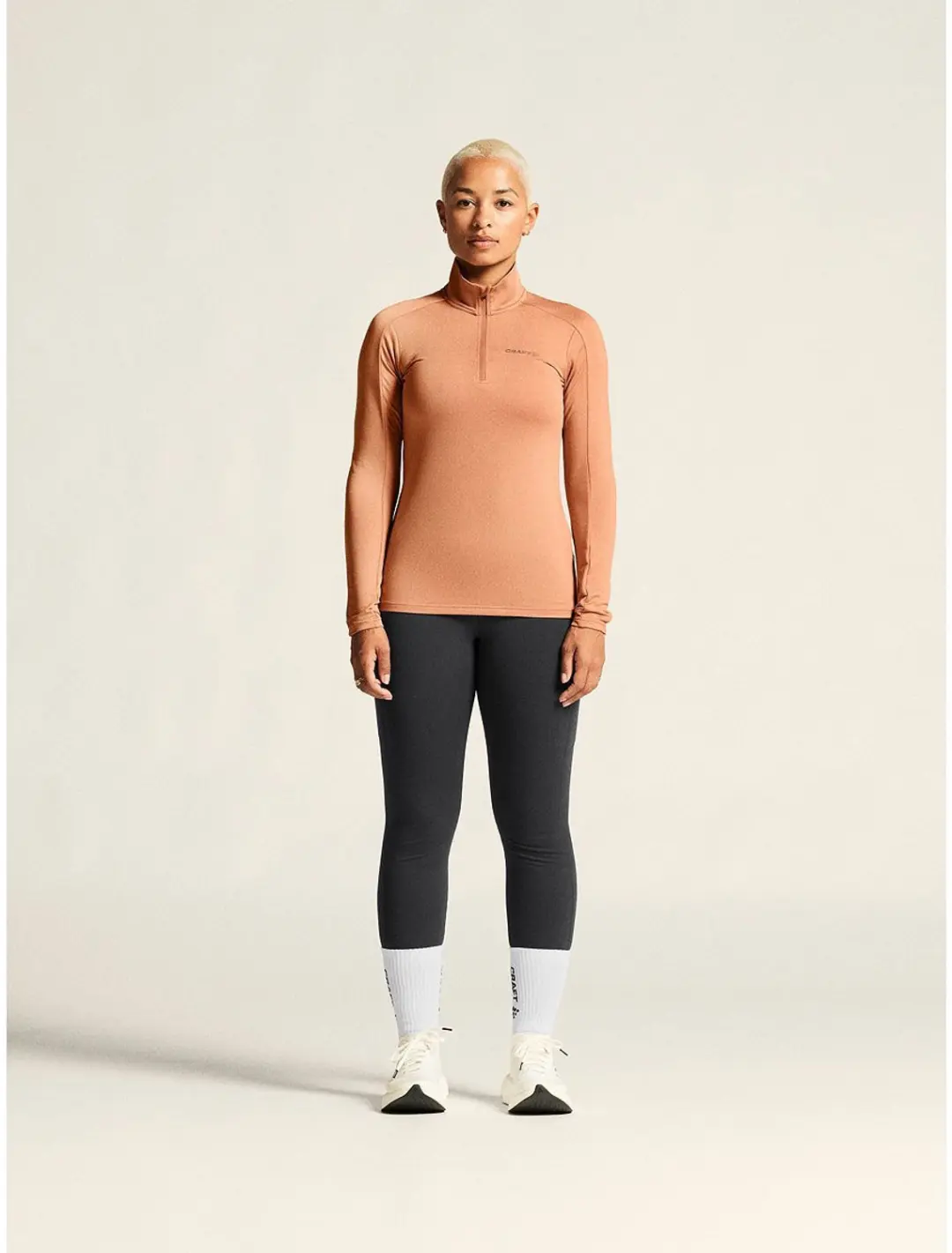 Craft Gain Midlayer Longsleeve Dames - Syrup - XL - afbeelding 6 van 6
