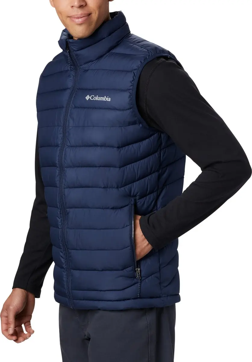 Columbia Powder Lite II Heren Bodywarmer - Collegiate Navy - afbeelding 5 van 6