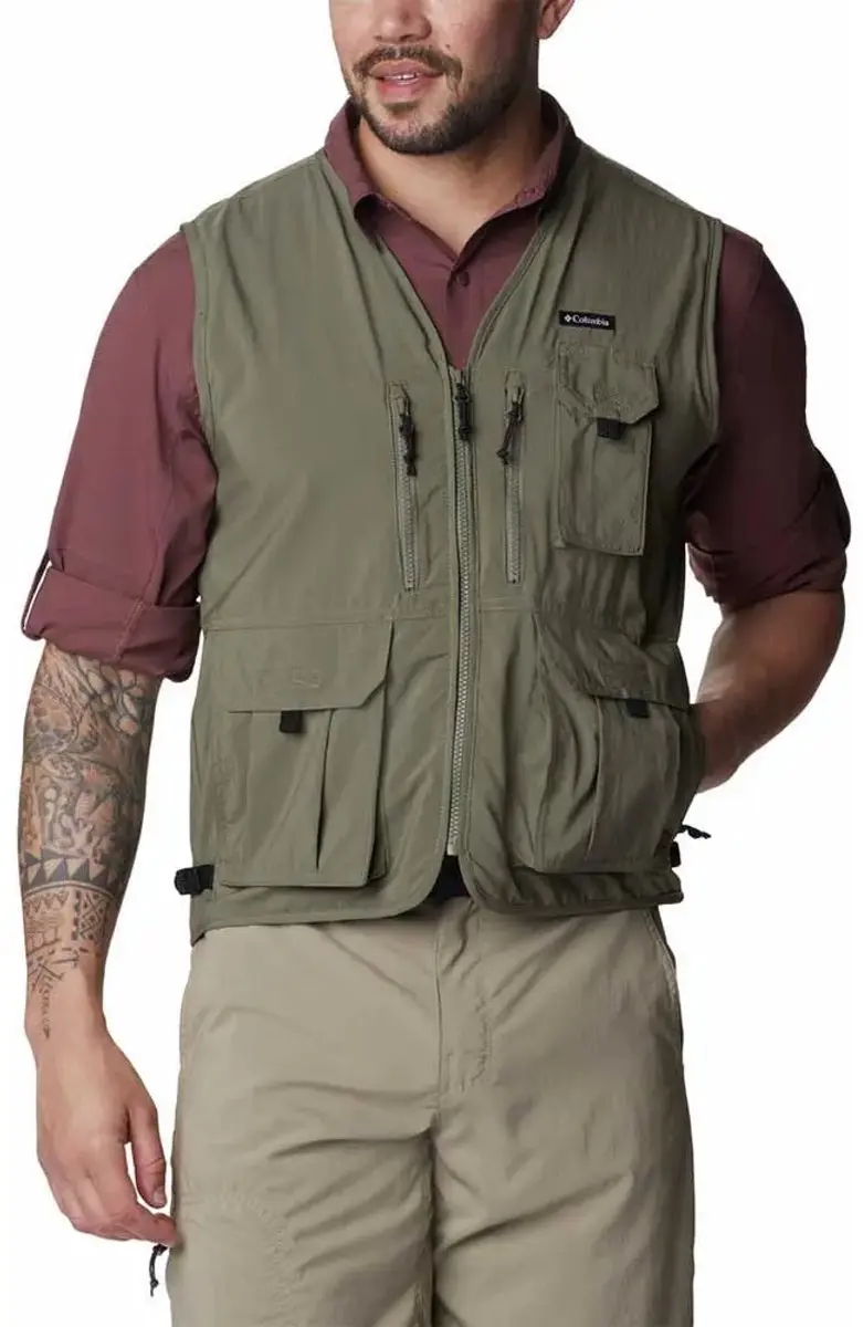 Columbia Silver Ridge™ Utility Vest Groen 2XL Man